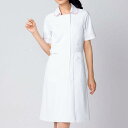 新裏綿ストレッチワンピース(パイピングカラー)ナース服 ナースウェア レディース 女性 白衣 ワンピース 医療用 クリニック 歯科医 介護士 ユニフォーム アンファミエ