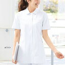 新裏綿ストレッチジャケット(オープン丸衿)ナース服 白衣 ナースウェア 医療用 ナース 看護師 介護士 クリニック 歯科医 アンファミエ