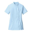 ソフトピケトリコット スタンドカラージャケットナース服 白衣 ナースウェア 医療用 ナース 看護師 介護士 クリニック 歯科医 アンファミエ
