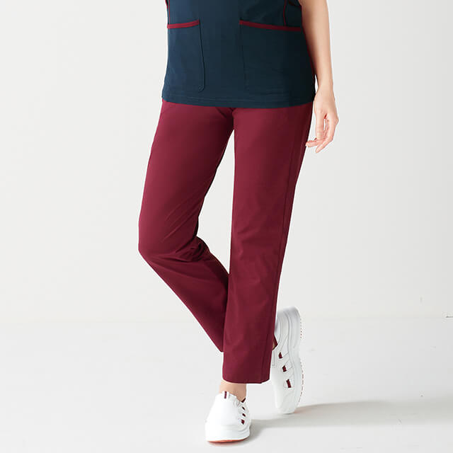 アスリートスクラブ 軽量ストレッチパンツ(男女兼用)スクラブ 白衣 パンツ ズボン 医療 ナース服 医療用 レディース メンズ 女性 男性 半袖 看護師 調理 ...