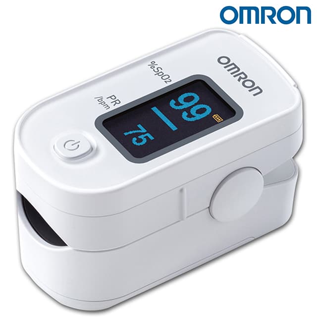[オムロン]パルスオキシメーター HPO-100パルスオキシメーター 医療機器認証 医療用 家庭用 血中酸素濃度計 軽量 ナ…