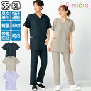 涼みドライ 点タッチ速乾軽量スクラブ(男女兼用)スクラブ 白衣 医療 ナース ナース服 ナースウェア 可愛い メンズ レディース サロン エステ ユニフォーム ...