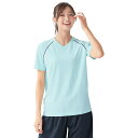 はっ水加工!パイピング使いドライメッシュTシャツ(男女兼用)作業着 作業服 ポロシャツ 半袖 レディース メンズ ユニフォーム 介護士 ウェア 保育士 看護師 ...