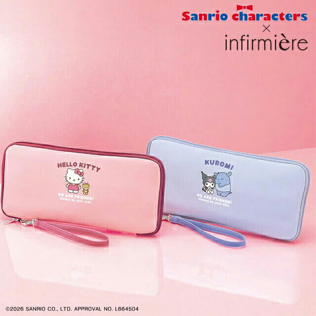 サンリオキャラクターズ 聴診器マルチケースサンリオ sanrio クロミ キティ キャラクター かわいい ナースグッズ ナース ポーチ ペンケース ポーチ 看護師 介護士 アンファミエ