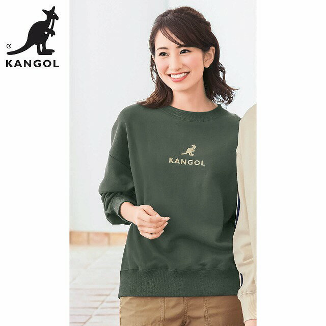 全品ポイント5倍 5/9 20:00-5/10 23:59■[KANGOL]裏毛ワンポイント刺繍スウェット医療用 ナース 看護師 ..