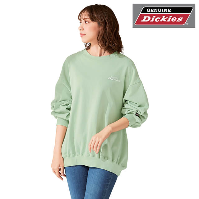 全品ポイント5倍 5/9 20:00-5/10 23:59■[GENUINE Dickies]裏毛BIGスウェットディッキーズトレーナーレ..