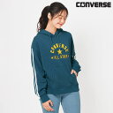 コンバース パーカー レディース [CONVERSE]裏起毛袖ラインプルパーカーコンバース パーカー レディーズ ブランド カジュアル 訪問看護 訪問介護 保育士 アンファミエ