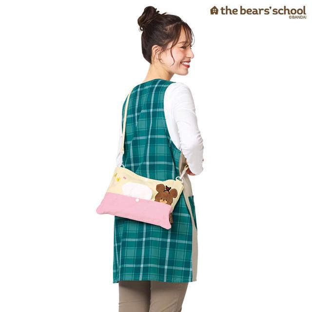 [くまのがっこう]ひょっこりジャッキーティッシュポケットサコッシュくまのがっこう グッズ サコッシュ ...