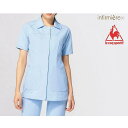 ルコックスポルティフ スクエアーネックジャケットナース服 白衣 ナースウェア 医療用 ナース 看護師 介護士 クリニック 歯科医 アンファミエ