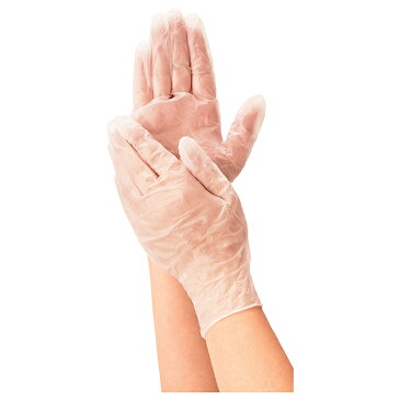 アキュフィット プラスチック手袋 パウダーフリー医療用 ナース 看護師 介護士 アンファミエ