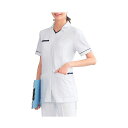 全品ポイント5倍 5/15 0:00-23:59■パウダーストレッチ オープンミニ衿ジャケットナース服 白衣 ナースウェア 医療用 ナース 看護師 介護士 クリ...