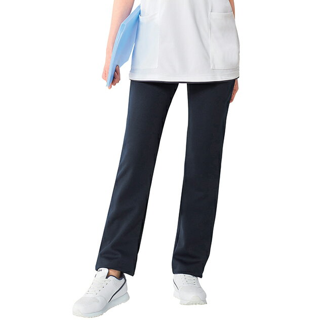 日本製携帯ポケット付き ストレートシルエットパンツパンツ ズボン ナース 医療 看護 介護 白衣 ナースウェア 介護士 歯科衛生士 クリニック アンファミエ