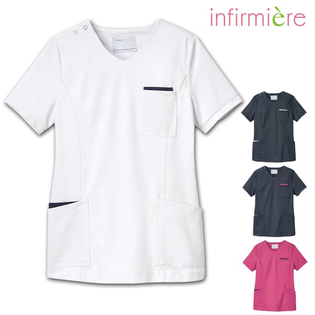 感染症対策!色落ちしにくいケアスクラブ(男女兼用)スクラブ 白衣 医療 ナース服 医療用 レディース メンズ 女性 男性 半袖 看護師 調理 ナース 介護士 ア...