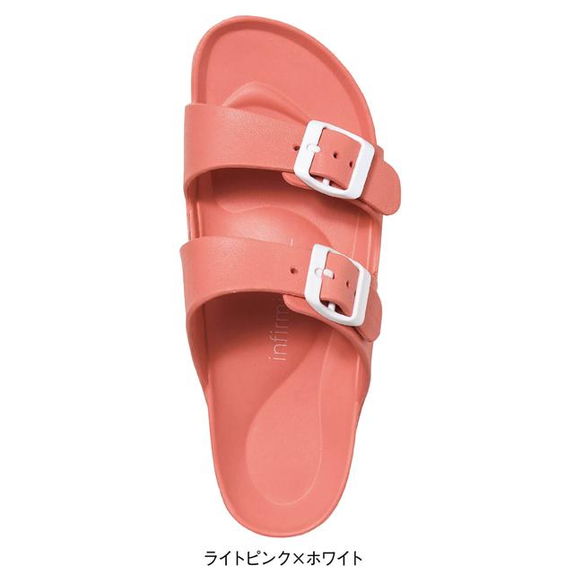 【72％OFF】軽量2バンドサンダル[医療 ナース 看護 介護 ナースサンダル] 医療用 ナース 看護師 介護士 アンファミエ