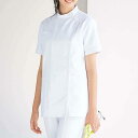 ギャバ ケーシージャケットナース服 白衣 ナースウェア 医療用 ナース 看護師 介護士 クリニック 歯科医 アンファミエ
