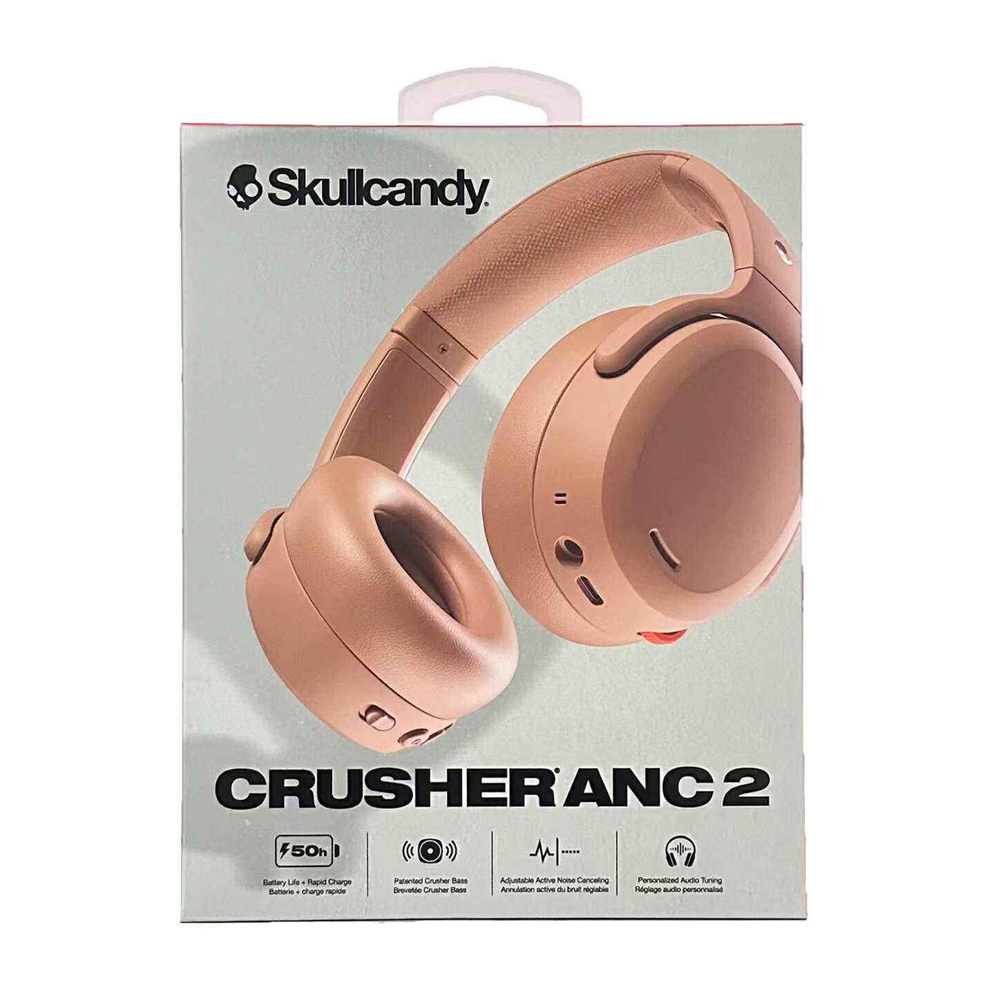 Skullcandy Crusher ANC2 ノイズキャンセリング ワイヤレスヘッドホン マイク付き PRIMER