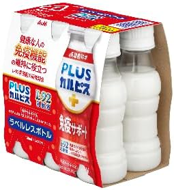 送料無料【訳あり】【24本】アサヒ飲料 PLUSカルピス 免疫サポート 100ml × 24本 [ラベルレス] [機能性表示食品] [常温保存可能]のサムネイル