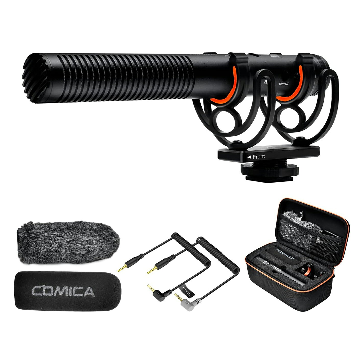 COMICA VM20 ガンマイク 外付け 60時間使用可能