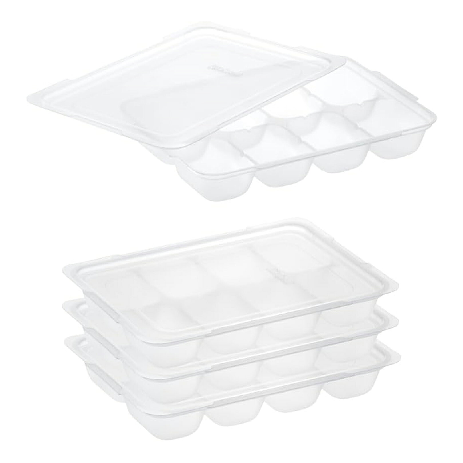 リッチェル Richell わけわけフリージング ブロックトレー R 25 1ブロック容量25ml 8ブロック 4枚入 透明