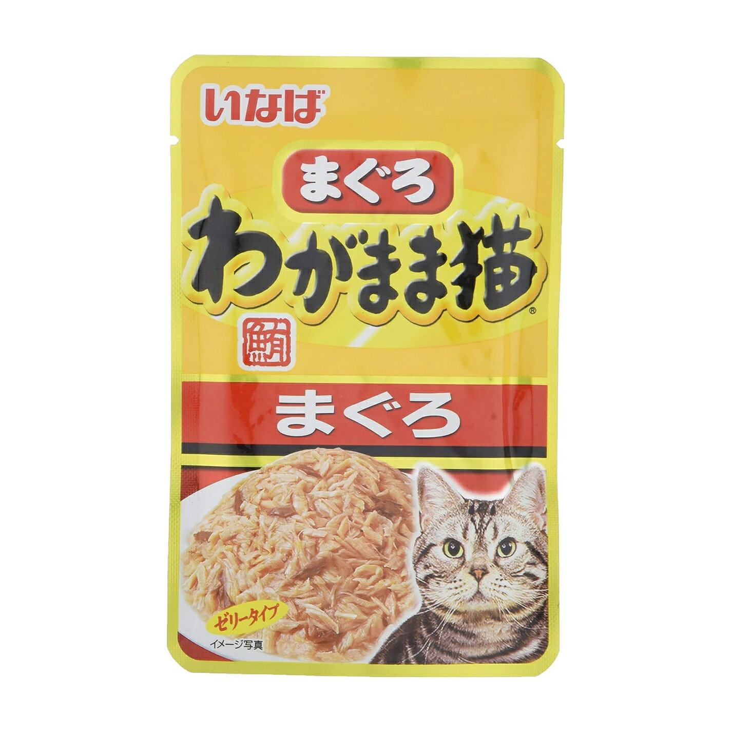 【訳あり】いなば わがまま猫パウチ まぐろ 40g 12個セット