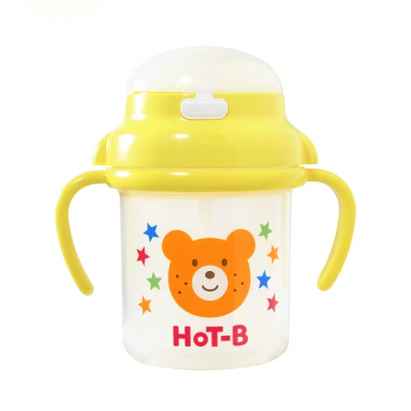 Rakuten - ミキハウス ホットビスケッツ（MIKIHOUSE HOT BISCUITS) ストローマグ 両手マグ ベビー 赤ちゃん 食器 76-7020-451 ( 黄)