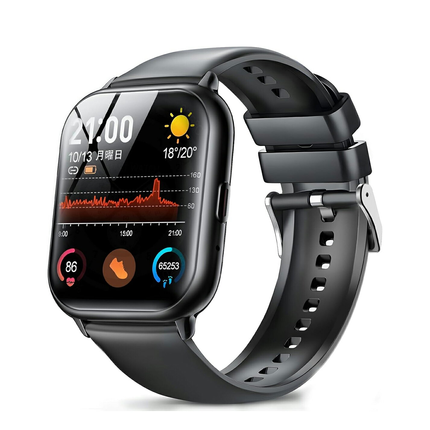 Smart Watch Bluetooth Call Function Lightweight 1.85inch HD Screen