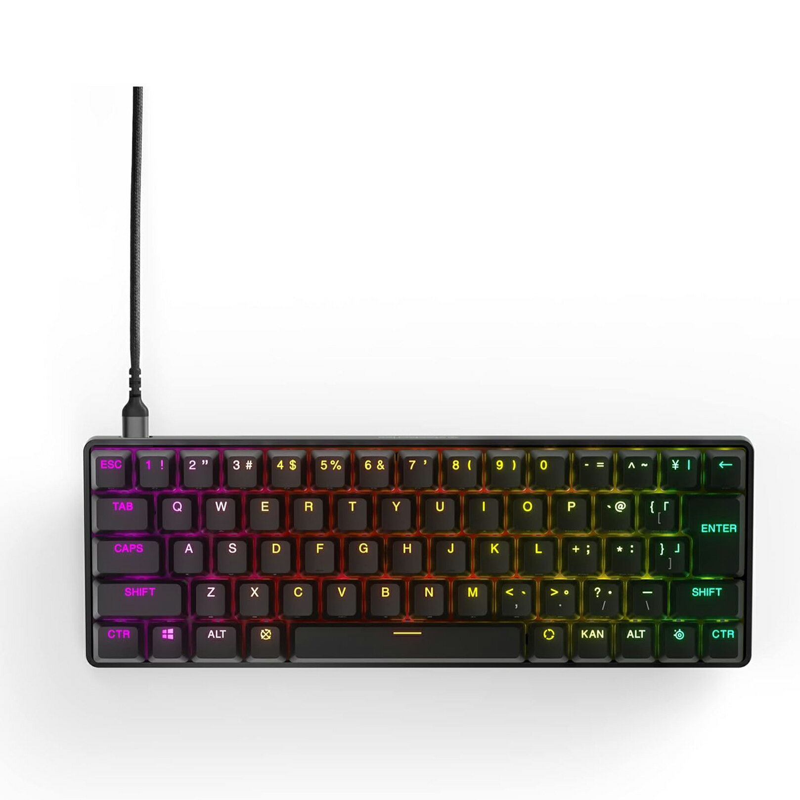 SteelSeries ゲーミングキーボード Apex Pro Mini 日本語配列 64825 ブラック