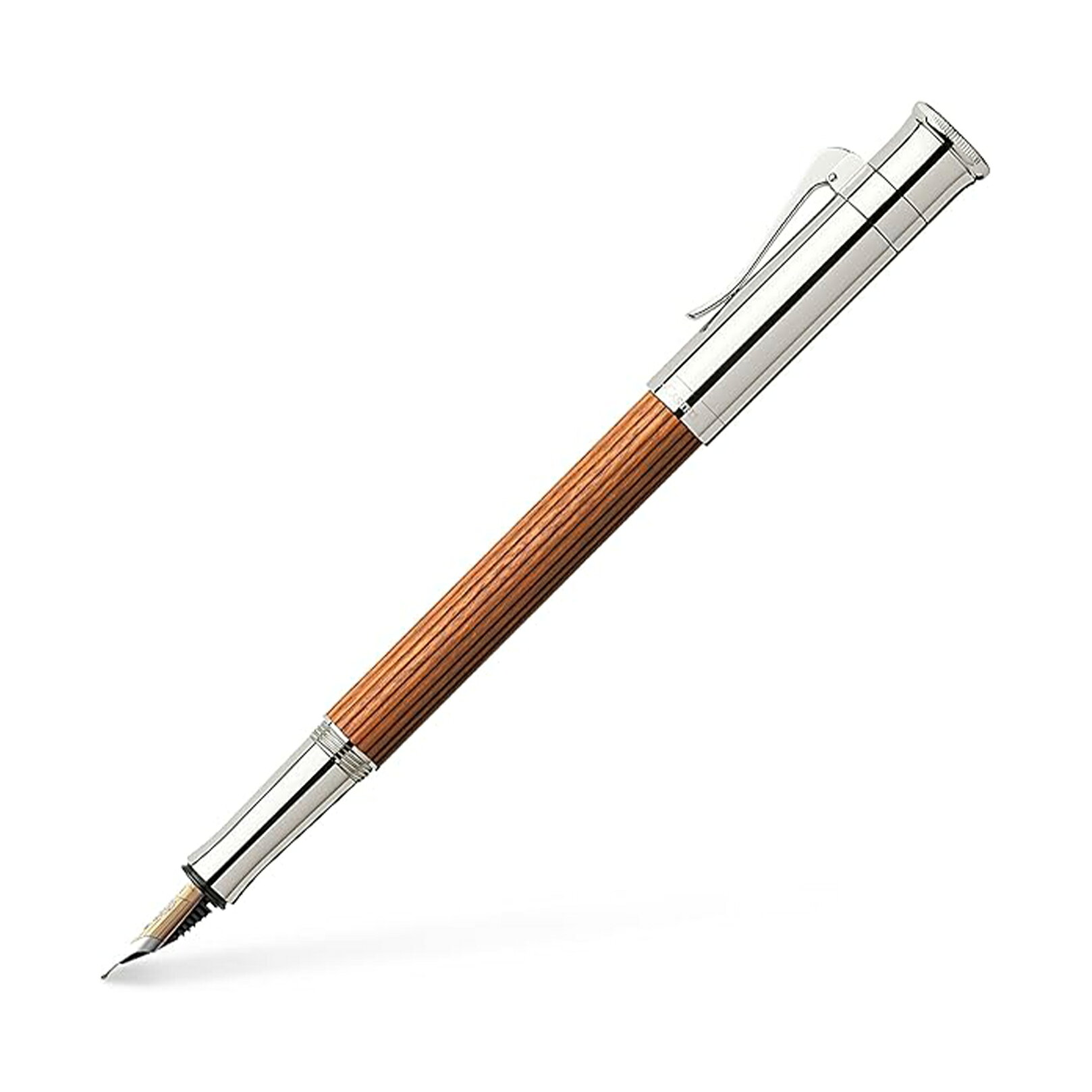 Rakuten - 【訳あり】Graf von Faber-Castell ファーバーカステル 万年筆 M 中字 クラシックコレクション ペルナンブコ プラチナコーティング 145540