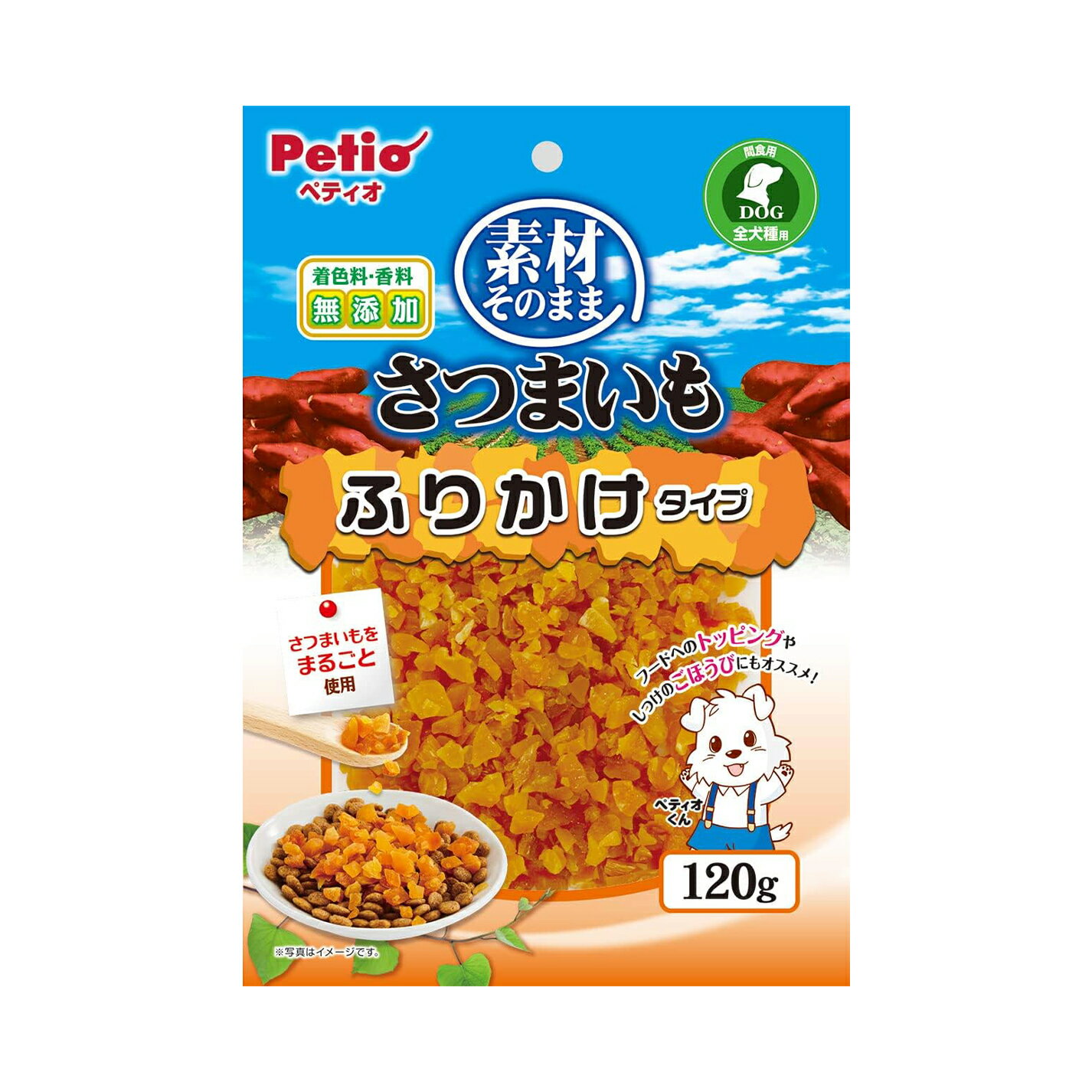 Petio Natural Ingredients Sweet Potato Topping 120g (Sprinkle Type)