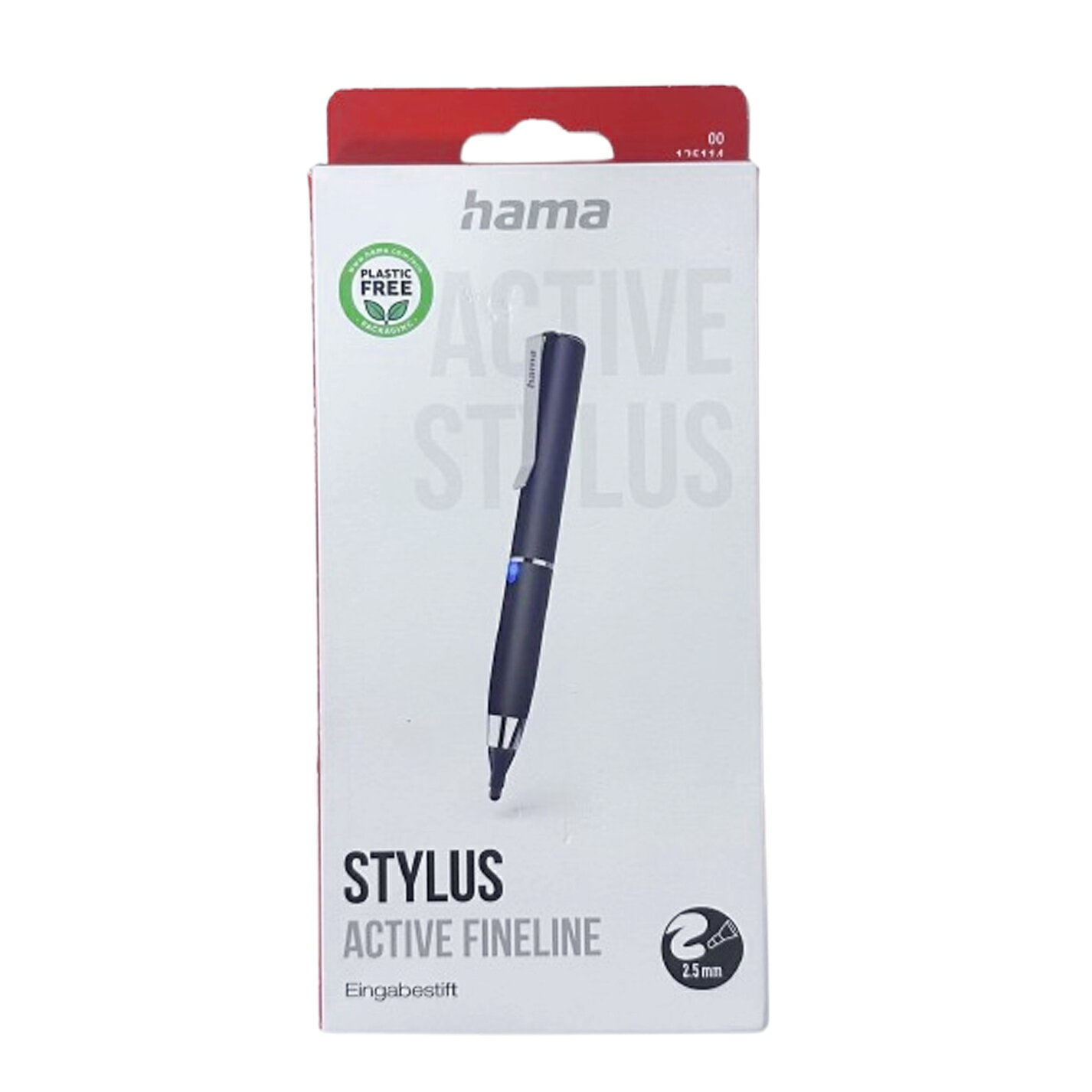 【B-stock】hama Germany Active Fineline Tablet Stylus (2.5mm Tip)