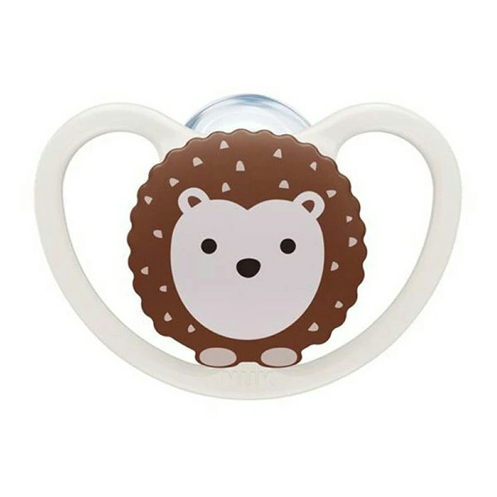 NUK（ヌーク） おしゃぶりスペース(消毒ケース付き)/ 0-6カ月用 はりねずみ