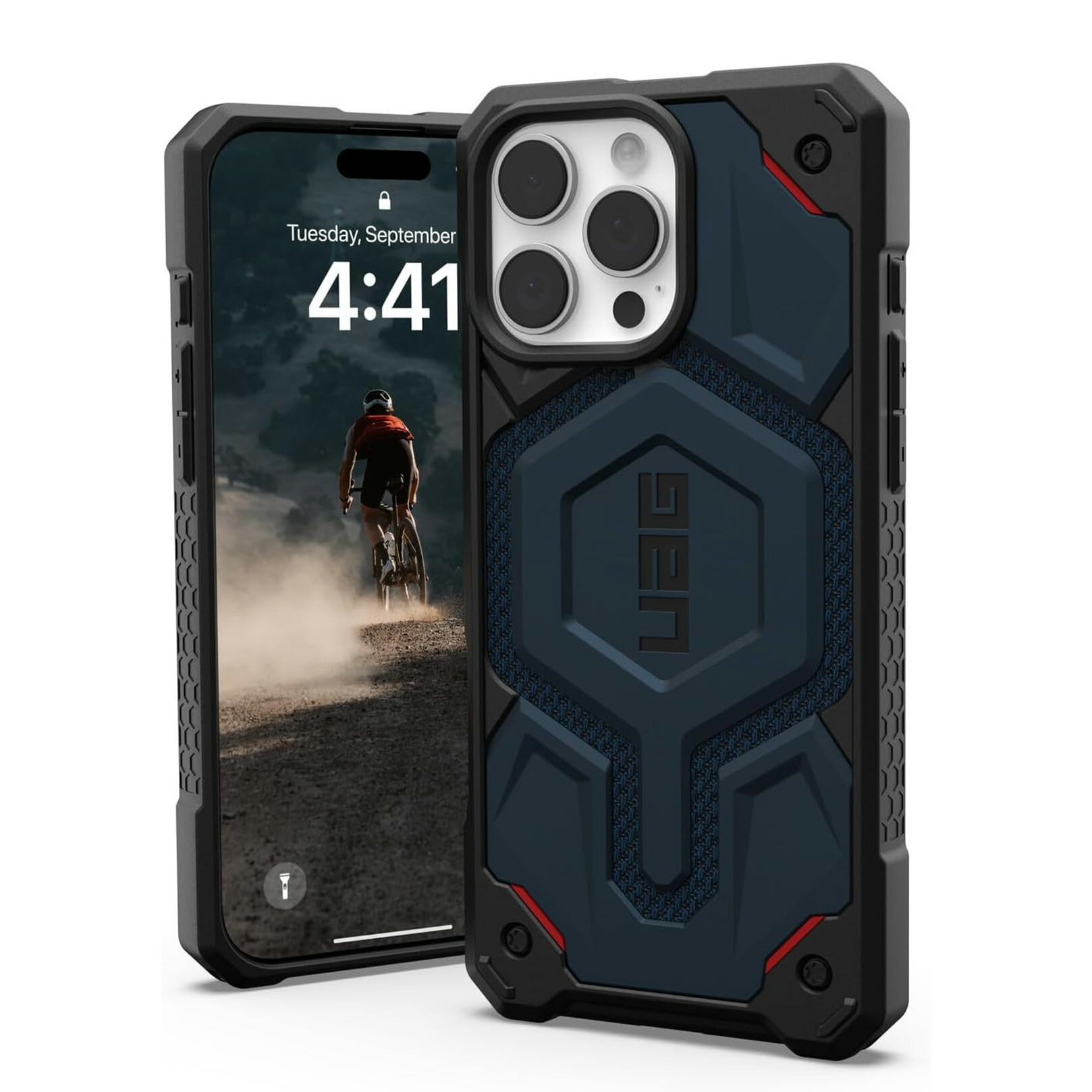 【訳あり】URBAN ARMOR GEAR iPhone 16 Pro Max 2024対応耐衝撃ケース UAG-IPH24LA-PMS-KM