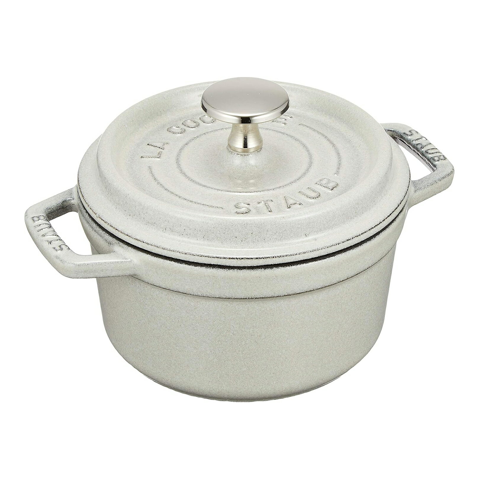 staub ���ȥ��� �� �ԥ� �����å� �饦��� ����ѡ��˥� 14cm �� ������ ξ�� ��ʪ �ۡ����� �� IH�б� La Cocotte Round 4...