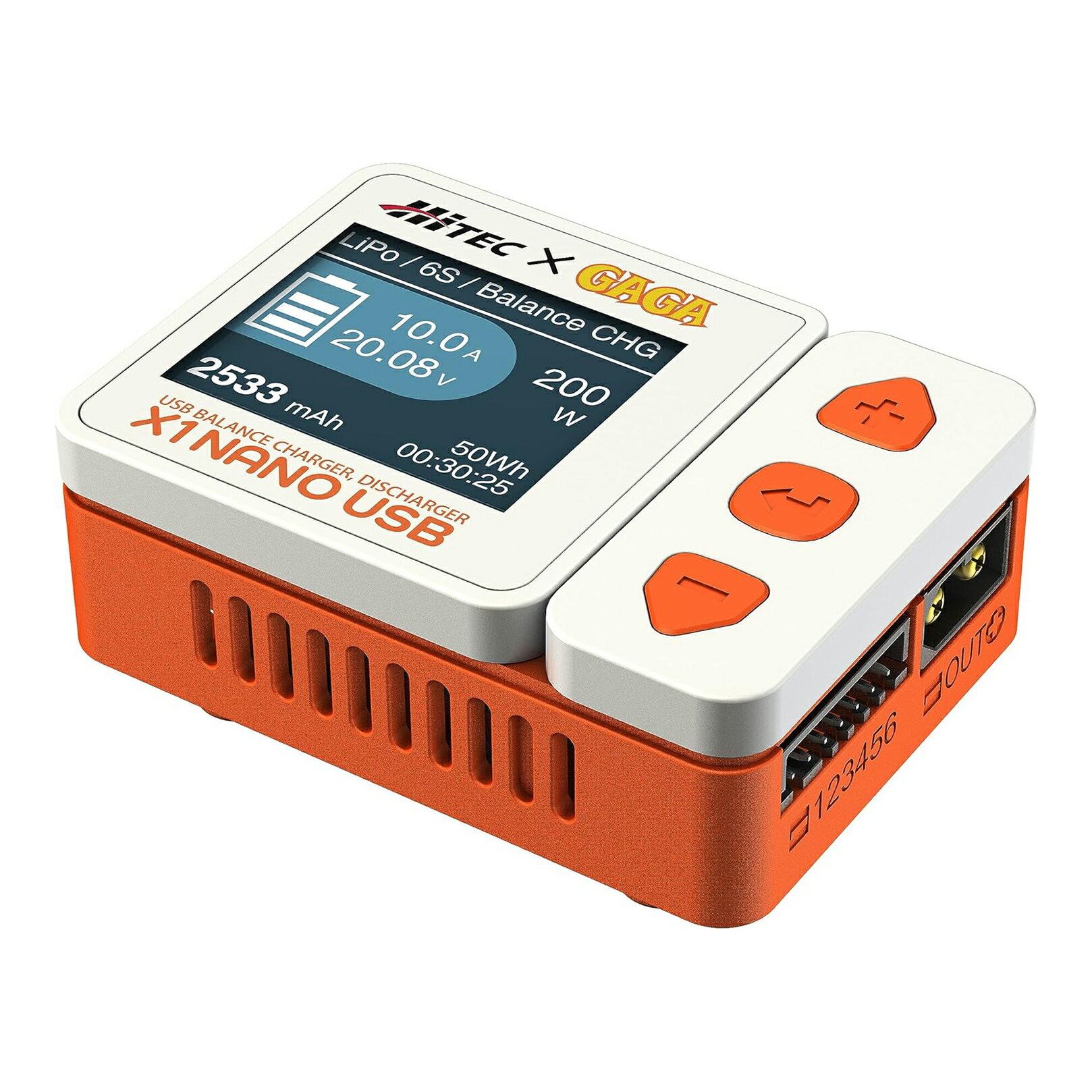 ハイテック X1 NANO USBバランス充・放電器 通常モデル (レディオGaGa)