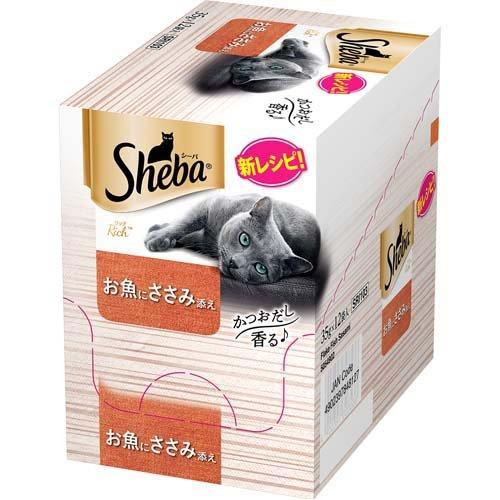 樂天商城 - 【訳あり】シーバ リッチ お魚にささみ添え ( 35g*12袋入 )/ シーバ(Sheba) 4902397848127 ペットグッズ 猫用品 キャットフード サプリメント ウェットフード 愛猫 ペットフード 猫用 シーバ リッチ お魚にささみ添え 成猫 キャット ウェットフード ねこ ネコ ねこちゃん