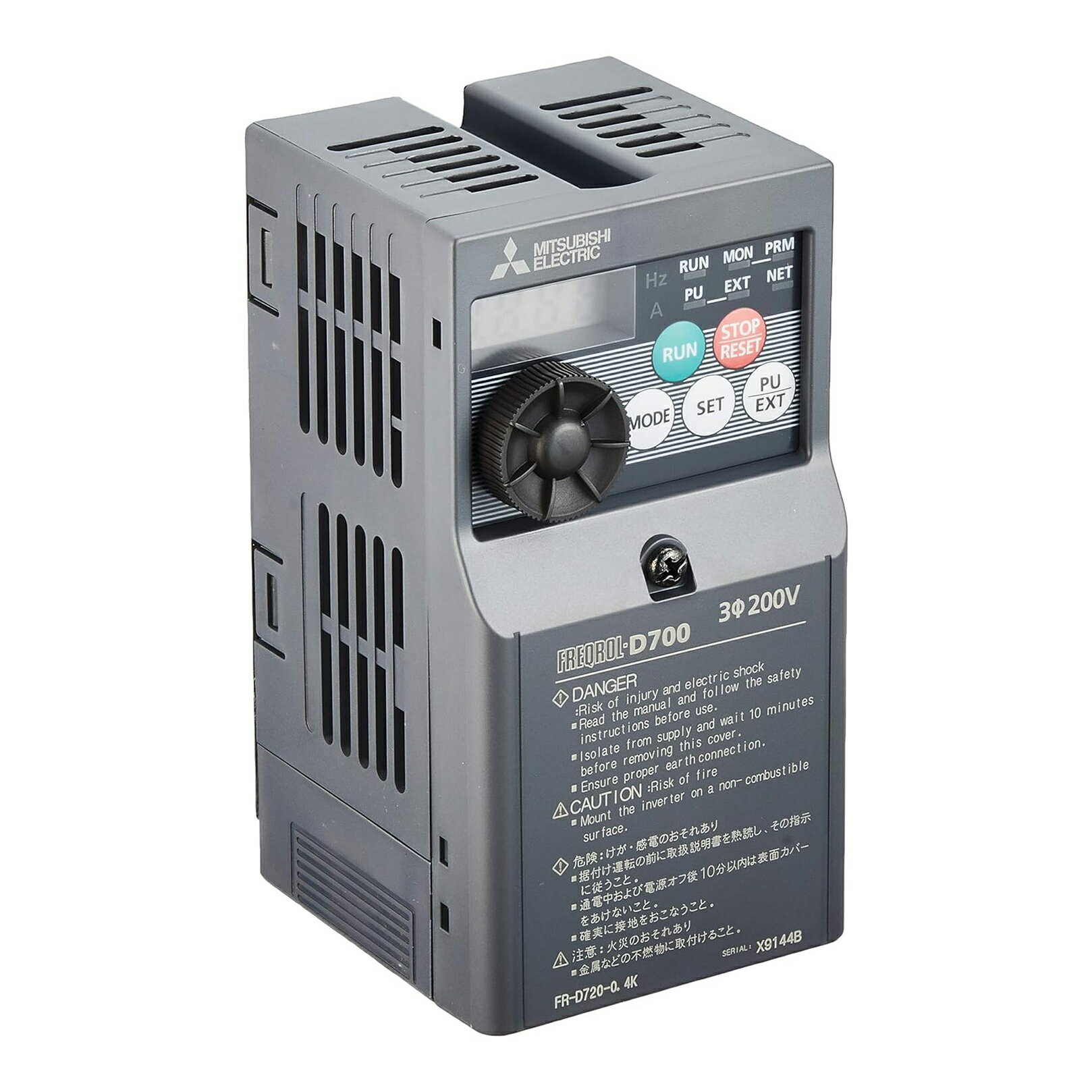 【訳あり】三菱電機 汎用インバータ FREQROL-D700 FR-D720-0.4K X001AASIFD b075mx19h3