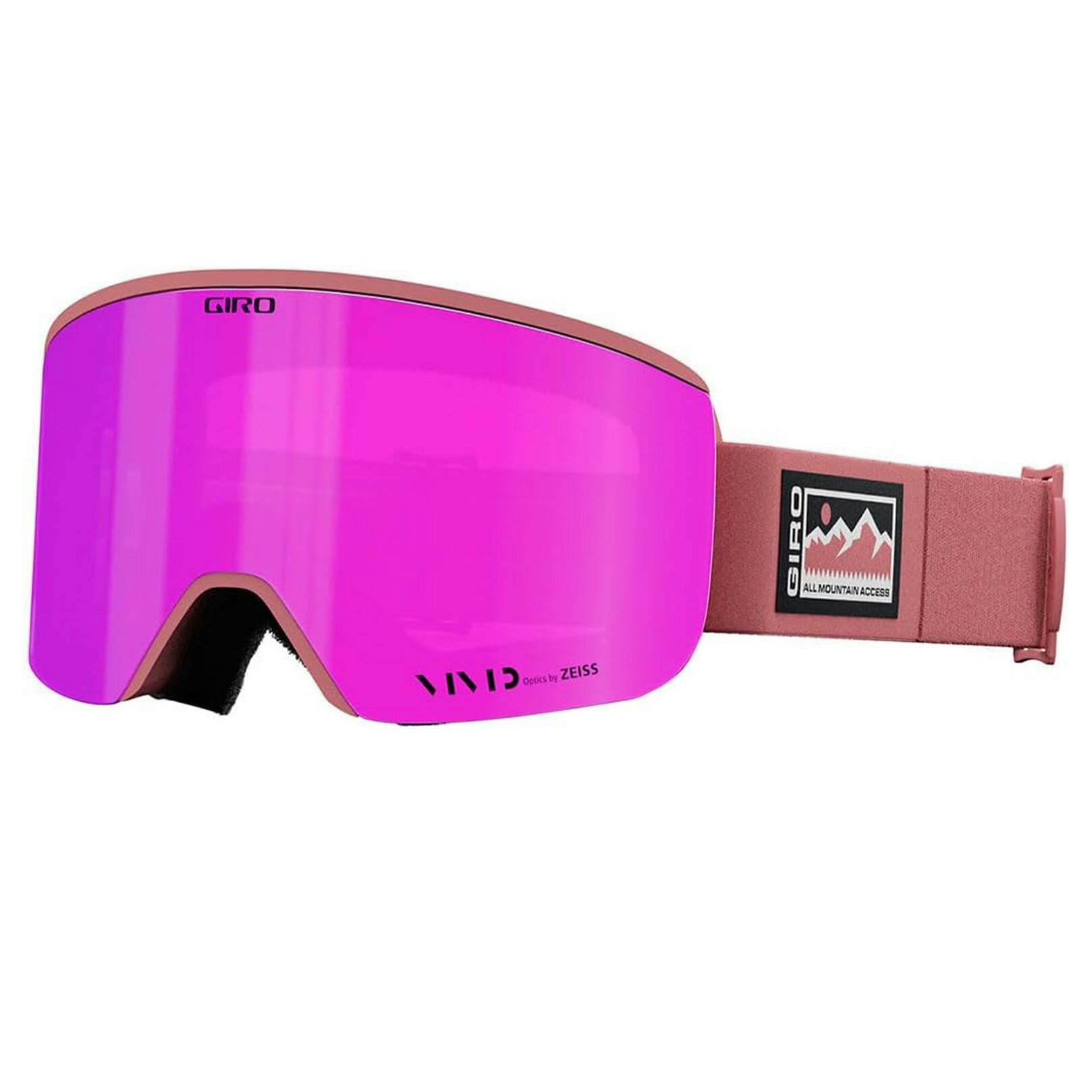 【訳あり】GIRO ジロ スキーゴーグル ROSACCESS ピンク Free Size