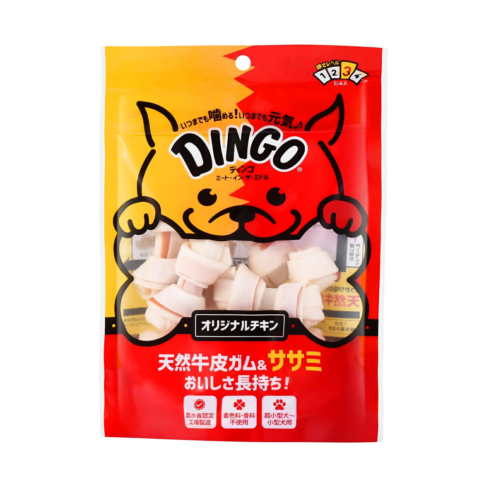 【わけあり】ディンゴ (Dingo) 犬 おやつ オリジナルチキン 10本入