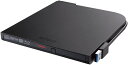 【訳あり】バッファロー BRXL-PTV6U3-BKB (ブラック) USB3.2 (Gen1) 対応 ポータブルBD 書込ソフト添付