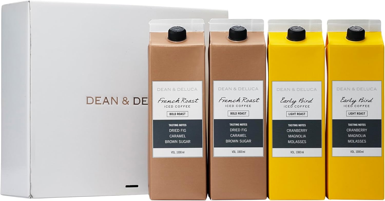 賞味期限2026.01.13 【訳あり】DEAN & DELUCA(ディーンアンドデルーカ) アイスコーヒー4本セット 1000ml×4 4570119224346のサムネイル