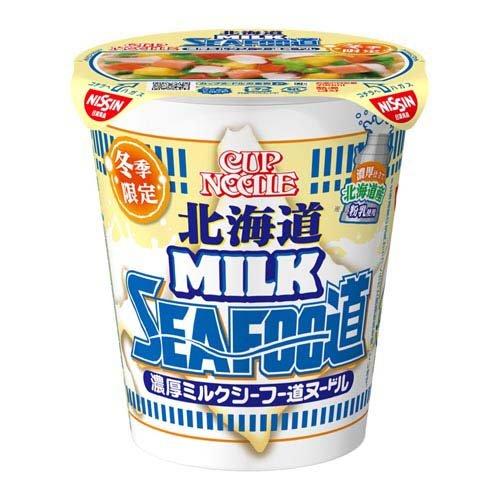 【訳あり】カップヌードル 北海道濃厚ミルク シーフー道ヌードル ケース ( 80g×20食入 )/ カップヌードル賞味期限2025.8 4902105286623のサムネイル