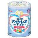 【訳あり】◆江崎グリコ アイクレオ グローアップミルク 820g 賞味期限2026.06 4987386091234