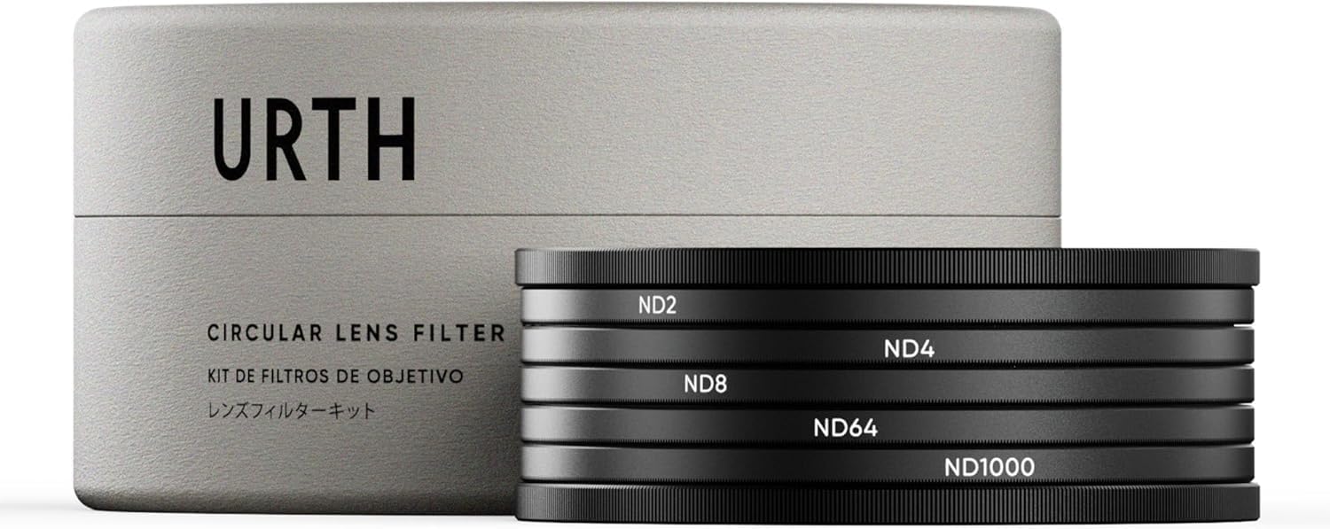 Urth 82mm ND2, ND4, ND8, ND64, ND1000 レンズフィルターキット(プラス+)X0018JU8W7 b088c42pxt