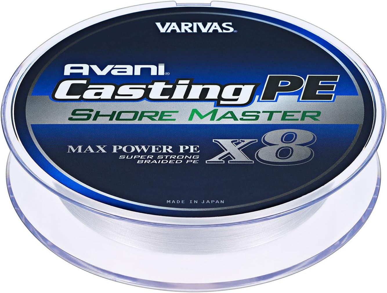 Rakuten - VARIVAS(バリバス) PEライン アバニ キャスティングPE マックスパワー X8 ショアマスター 200m 1号 20.2lb 8本 ホワイト B07DVPN2DP 4513498104960