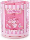 サンリオ(SANRIO) サンリオ ペンスタンド ピンク プラスチック マイメロディ my melody 360度回転 回るペンスタンド ペン立て コスメ 化粧筆 チュール ペット キャラクター 213136 SANRIO