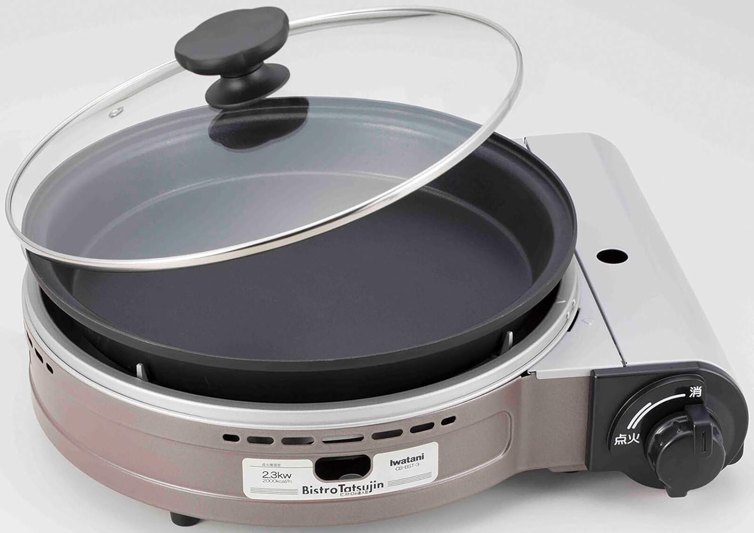 iwatani ガス式 カセットフー ビストロの達人 3 カセットコンロ CB-BST-3