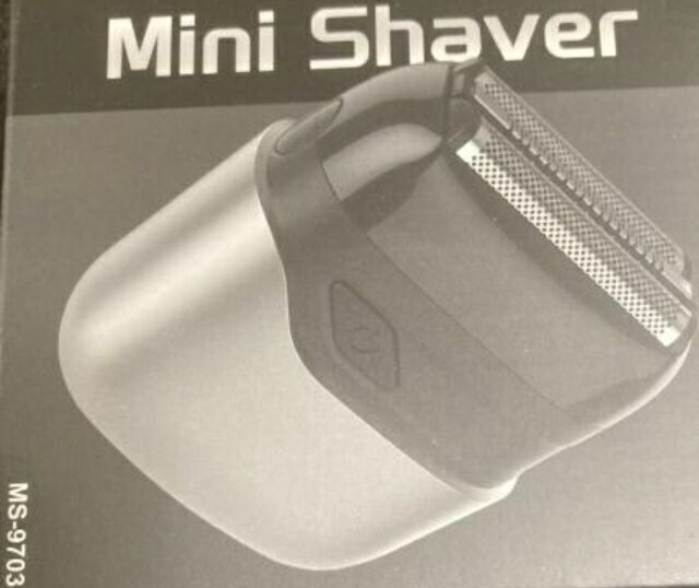【わけあり】Mini Shaver MS-9703 ミニシェーバー X0019XTX4L