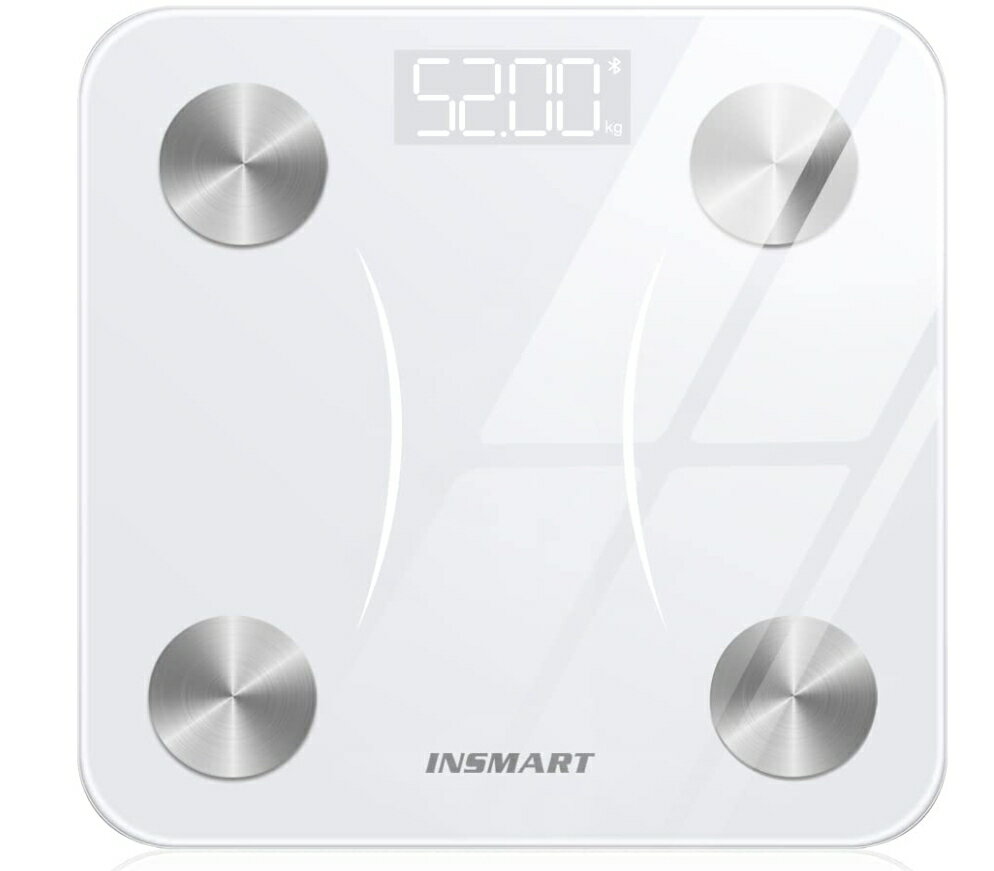 INSMART 体脂肪計・体組成計 16項目測定可能 体重計 スマホ連動 ヘルスメーター 人気 体重計 Bluetooth..