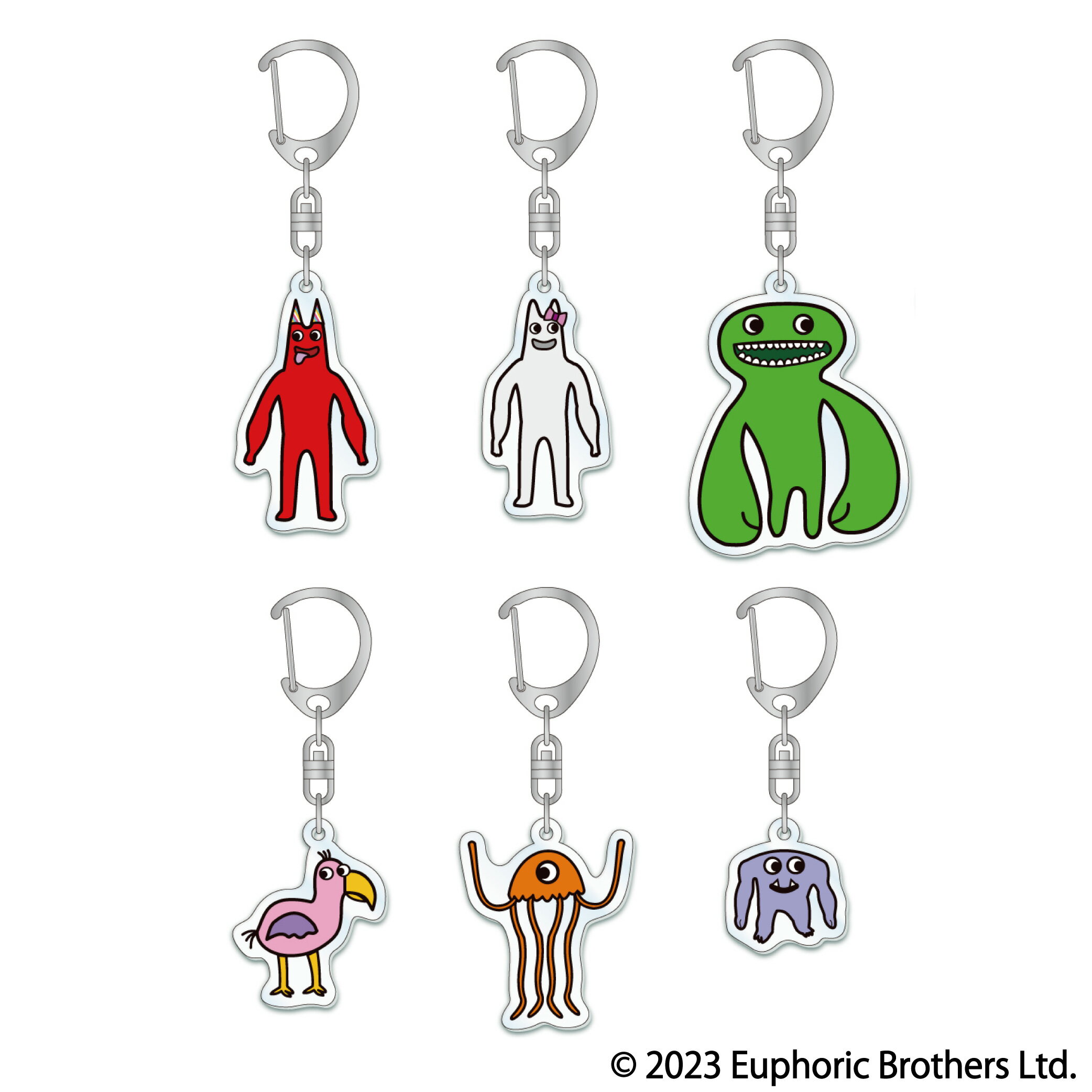 【公式ライセンスグッズ】Garten of Banban トレーディングアクリルキーホルダー