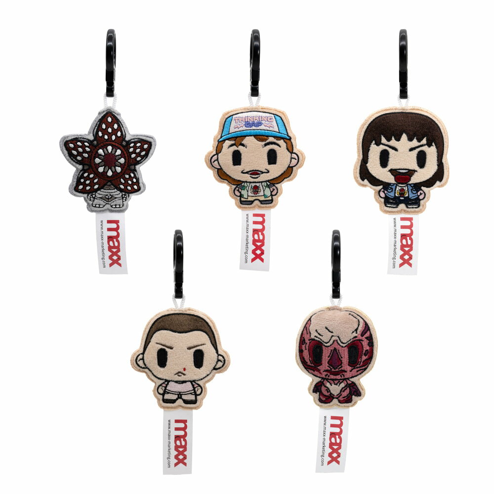 【公式ライセンスグッズ】Stranger Things 刺繍キーホルダー